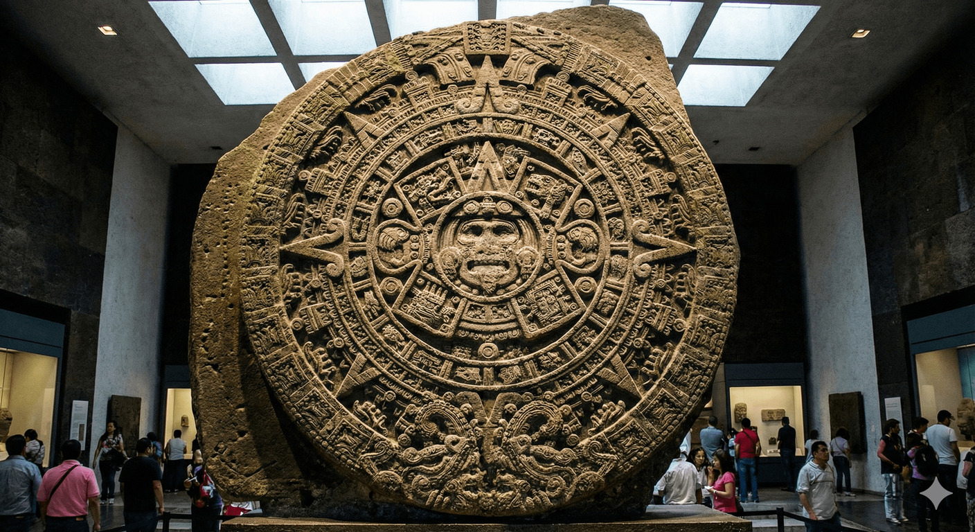 Piedra del Sol Azteca